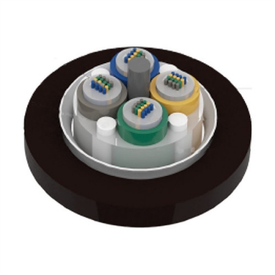 Loose-tube stranded non-armored optical fiber tape cable (GYDTA)